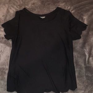 Topshop Scalip detail shirt